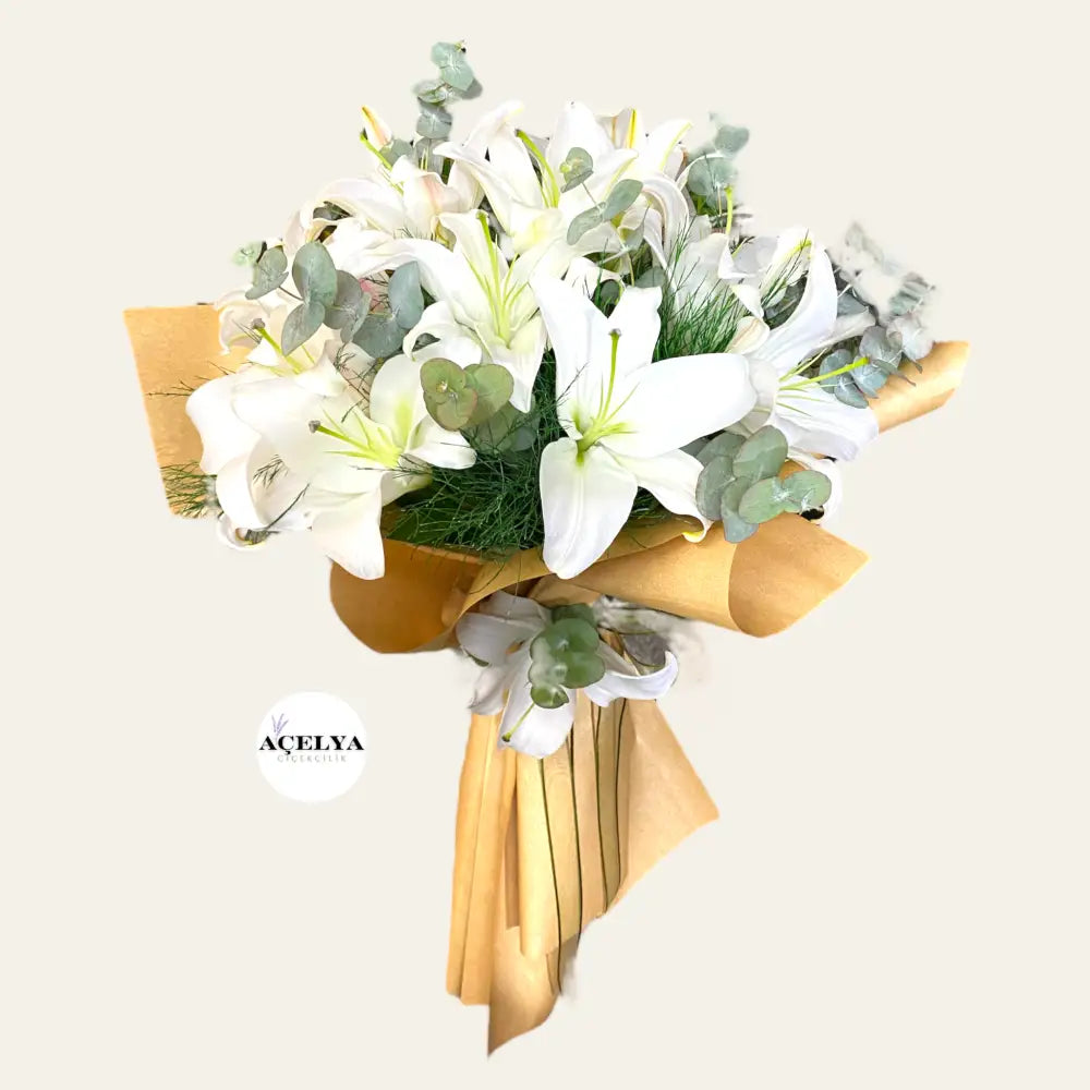 16 kandilLilyum Buketi