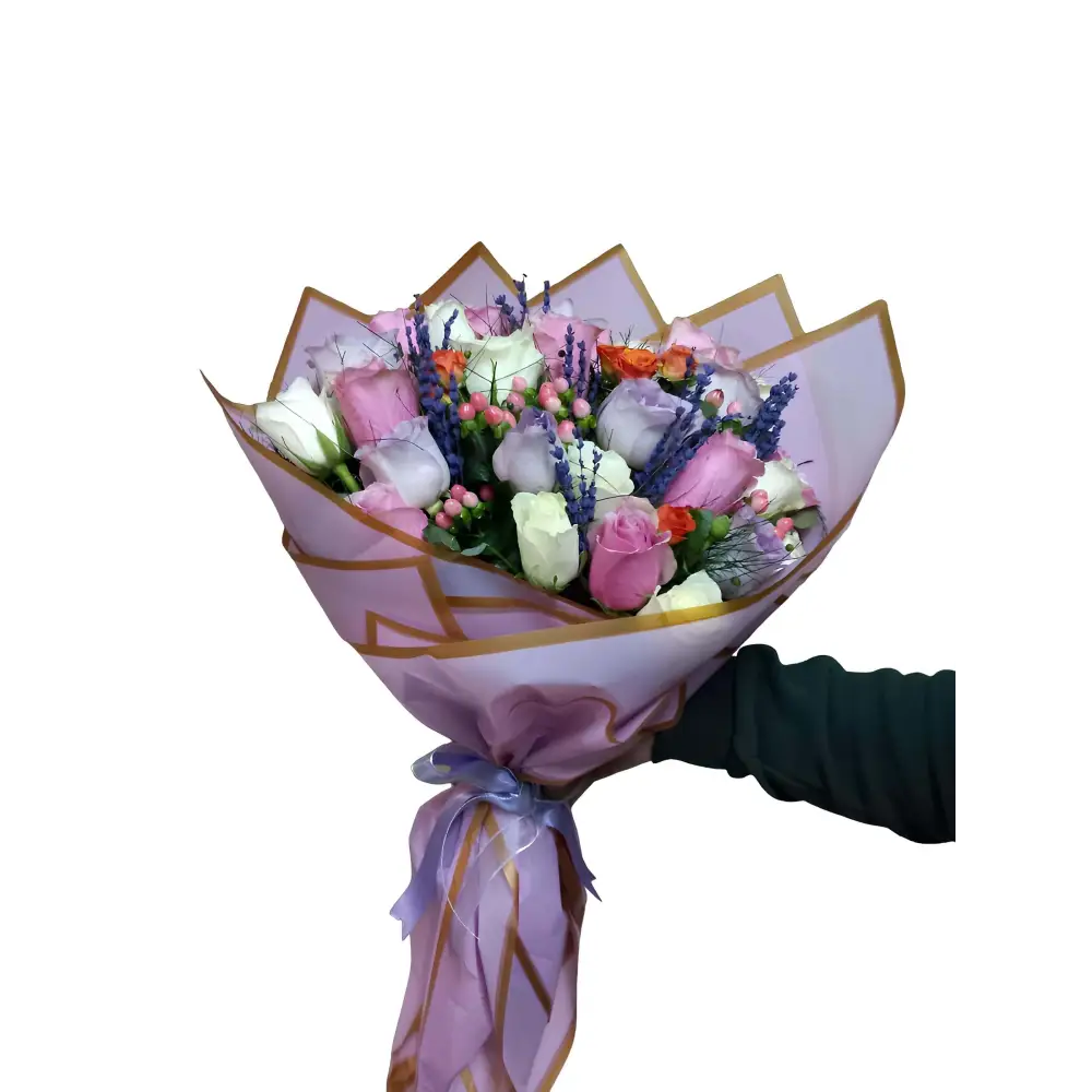 41 Adet Karışık Gül Buketi - Çiçek