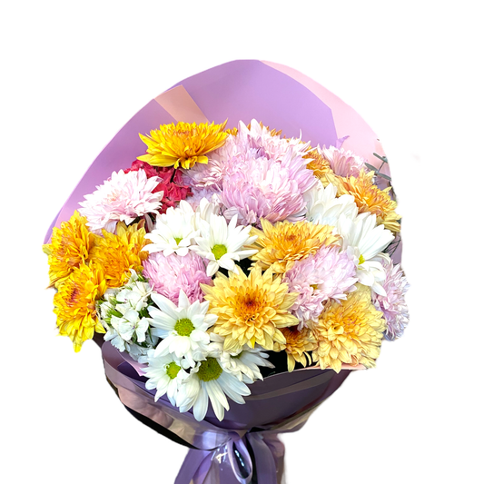 Karışık Papatya Buketi - Balıkesir Açelya Çiçekçilik