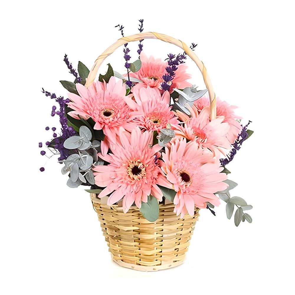 Sepette Gerbera - Balıkesir Açelya Çiçekçilik