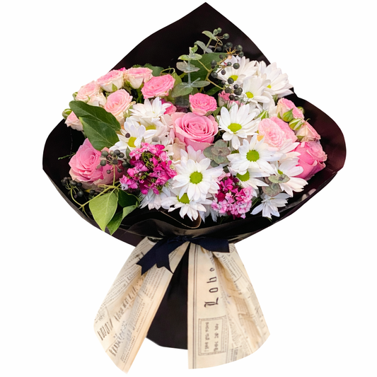 Papatya ve Pembe Güller 🌸 - Balıkesir Açelya Çiçekçilik