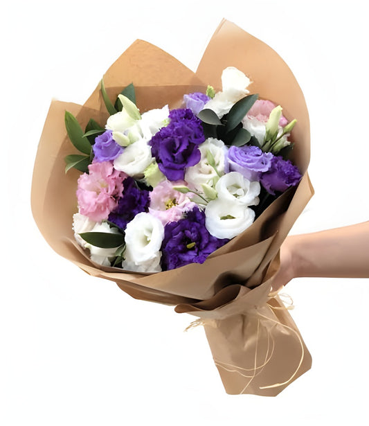 Karışık Lisyantus Buketi