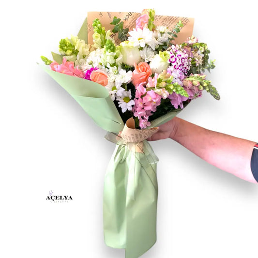 Anneler Gününe Özel Mevsim Buketi