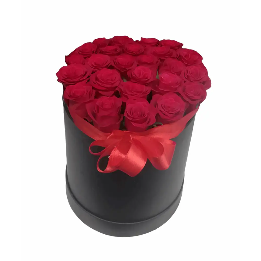 Kutuda 25 Gül Aranjmanı