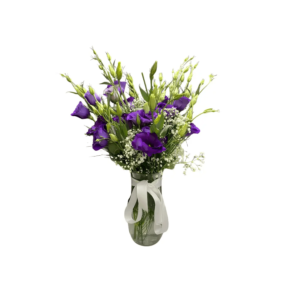 Mor Lisyantus - Balıkesir Açelya Çiçekçilik