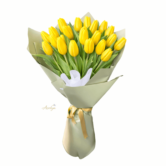 21 Adet Lale Buketi - Balıkesir Açelya Çiçekçilik