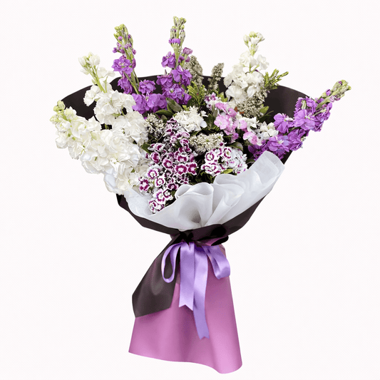 Karışık Şebboy ve Hüsnüyusuf Buketi - Balıkesir Açelya Çiçekçilik