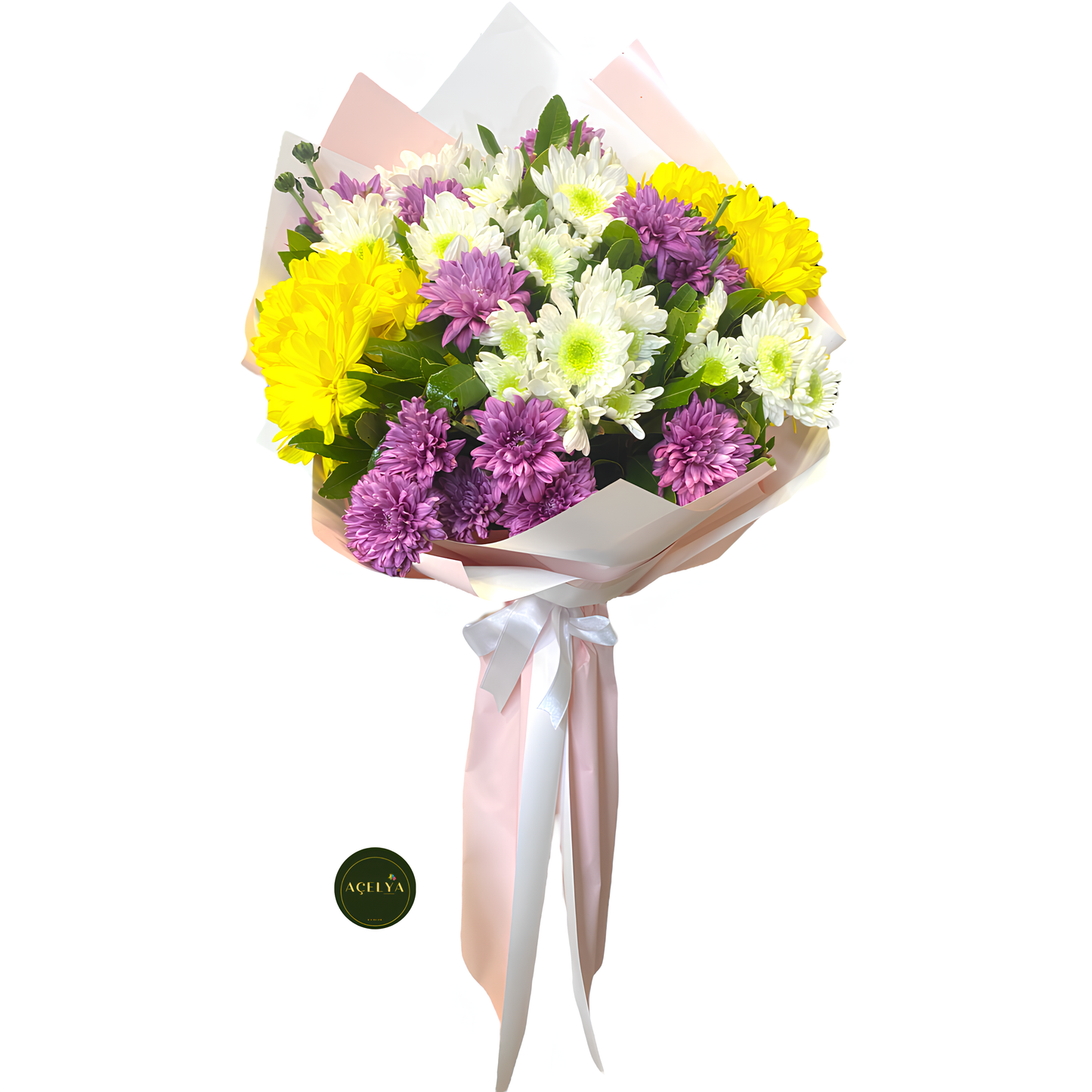 Karışık Papatya Buketi