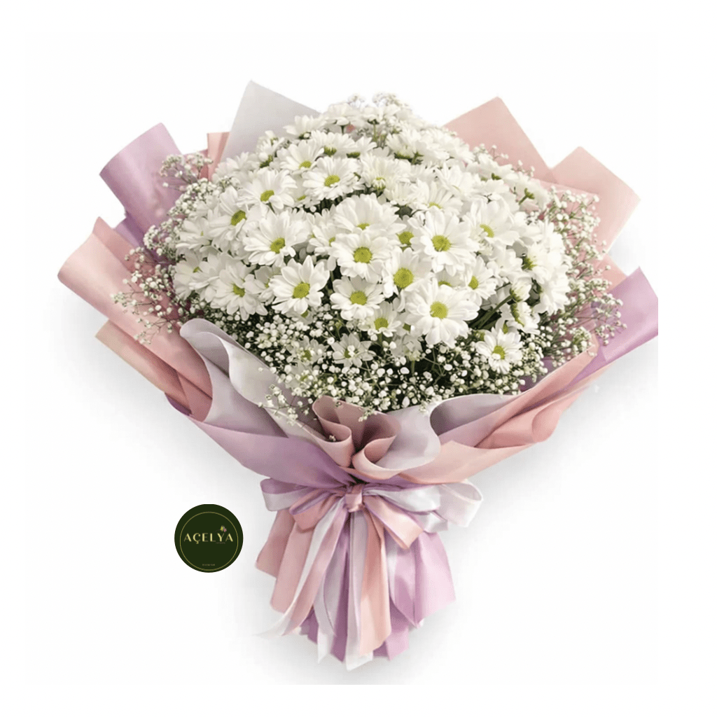 Papatya Buketi - Balıkesir Açelya Çiçekçilik