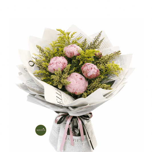 Şakayık Buketi - Balıkesir Açelya Çiçekçilik