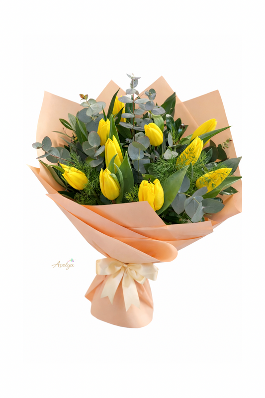 10 Adet Lale ve Okaliptuslar