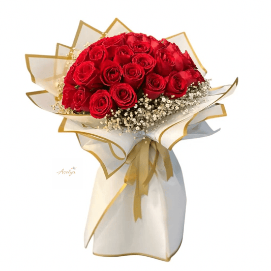 41 Adet Kırmızı Gül Buketi - Balıkesir Açelya Çiçekçilik