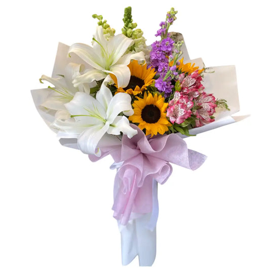 Karışık Lilyum Buketi
